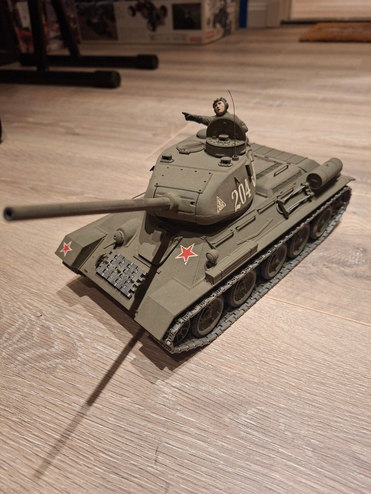 Mooie decoratie tank model, Overige merken, Tank, 1:32 tot 1:50, Ophalen of Verzenden