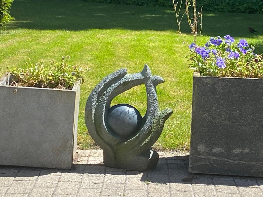 Uniek abstract Beeld voor de tuin, Tuin en Terras, Tuinbeelden, Ophalen, Zo goed als nieuw, Steen, Abstract beeld