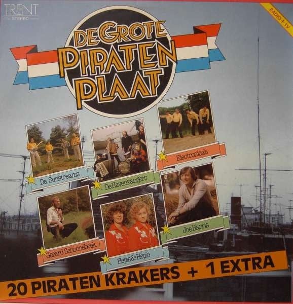 Nederlandse L.P.(1980) De Grote Piraten Plaat., LP, Gebruikt, Ophalen of Verzenden, 12 inch