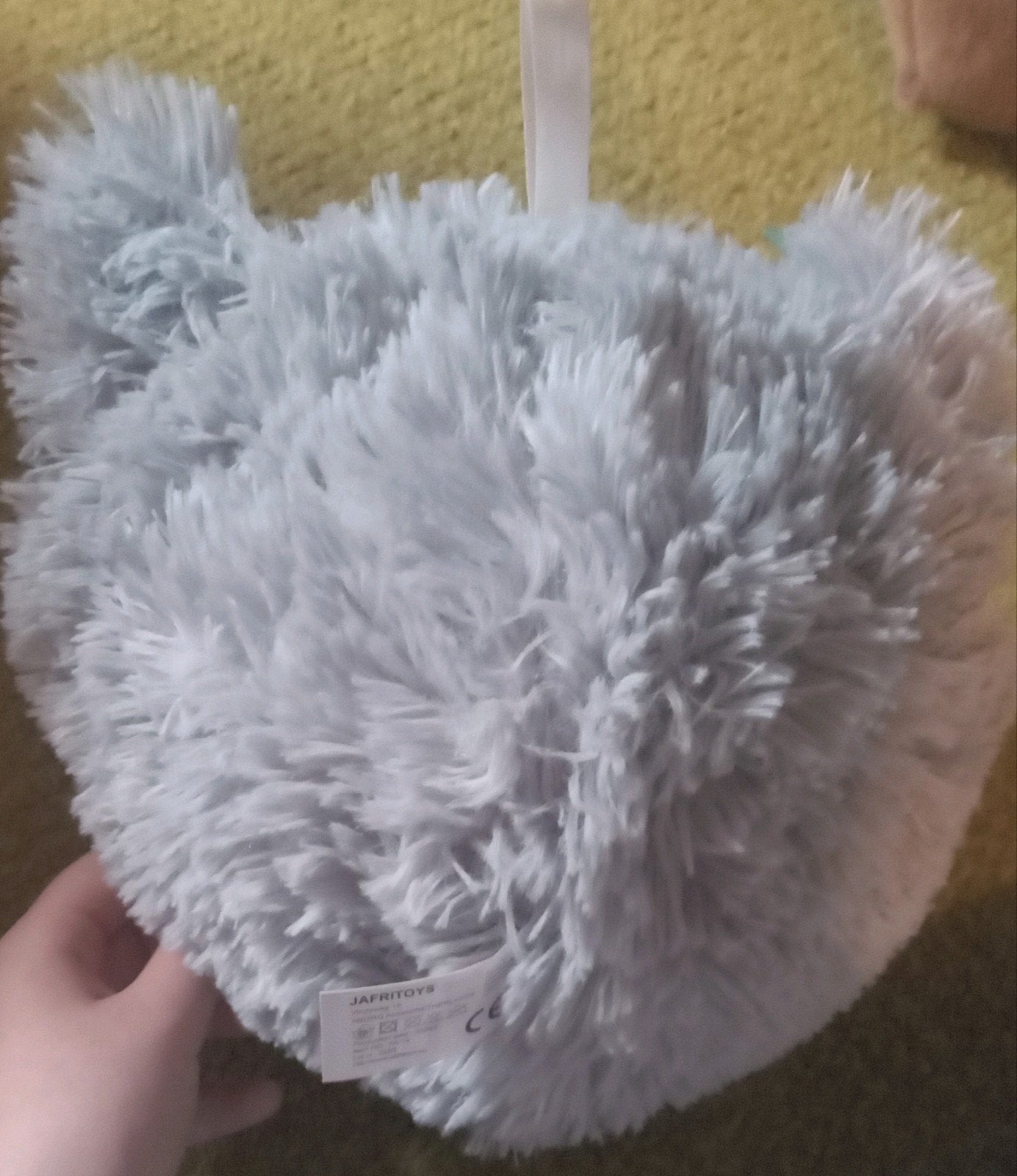 Schattige Husky Knuffel - Zo goed als nieuw, Ophalen, Overige merken, Overige karakters, Grijs