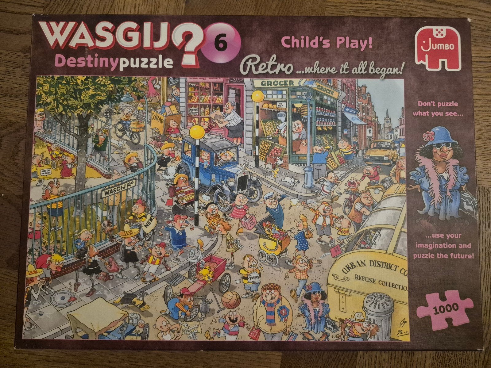 WASGIJ DESTINY Child's Play, Ophalen of Verzenden, 500 t/m 1500 stukjes, Zo goed als nieuw, Legpuzzel