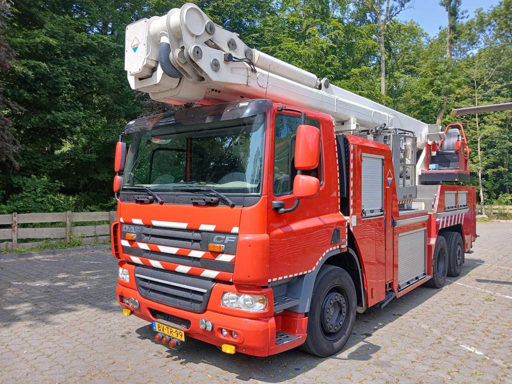2009 DAF CF 75 Vrachtwagen met 32M Hilton Telescoophoogwerke, Auto's, Vrachtwagens, Bedrijf, DAF, Overige brandstoffen, Euro 5