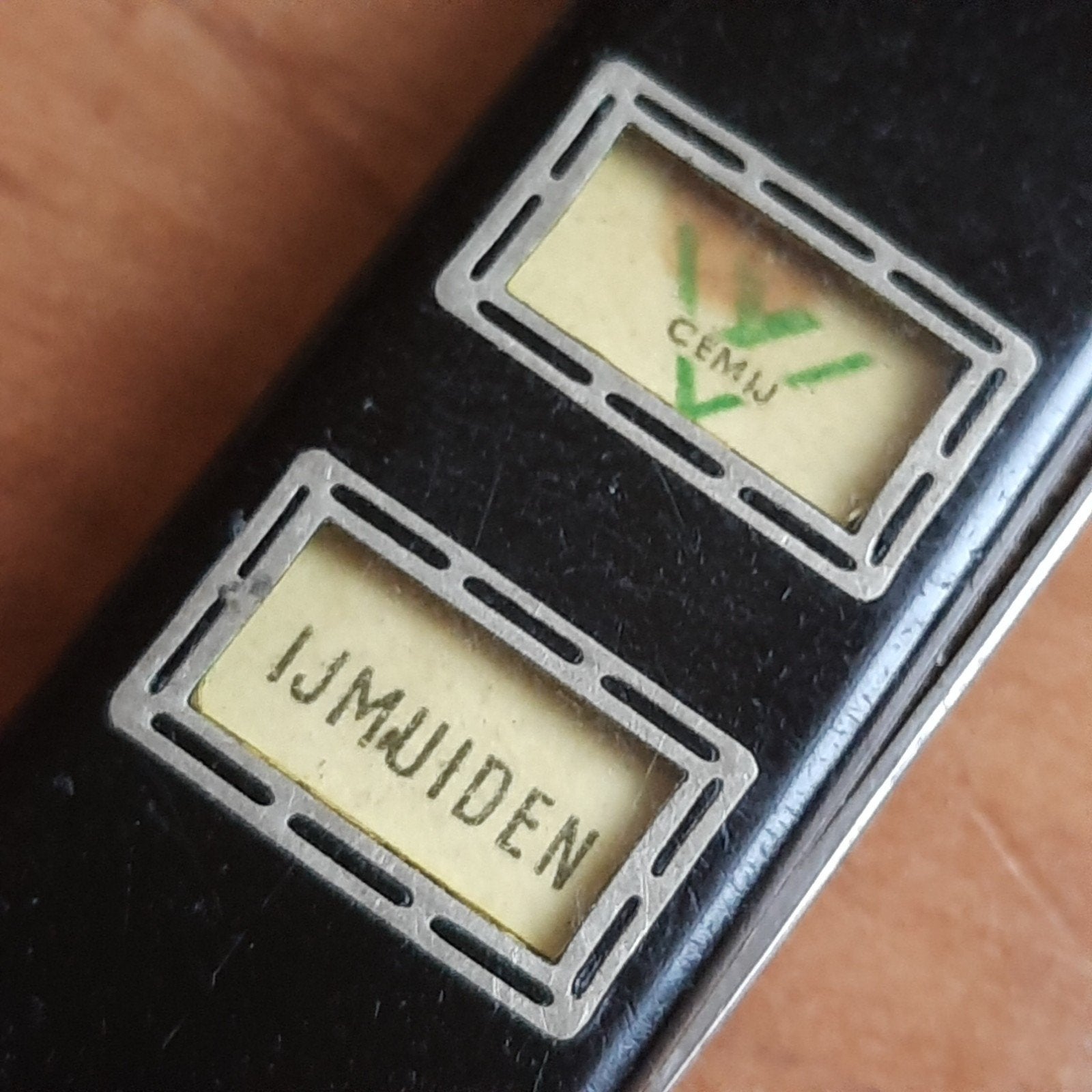 Zakmes CEMIJ Hoogovens Cement IJmuiden Schuivende Vensters, Antiek en Kunst, Verzenden