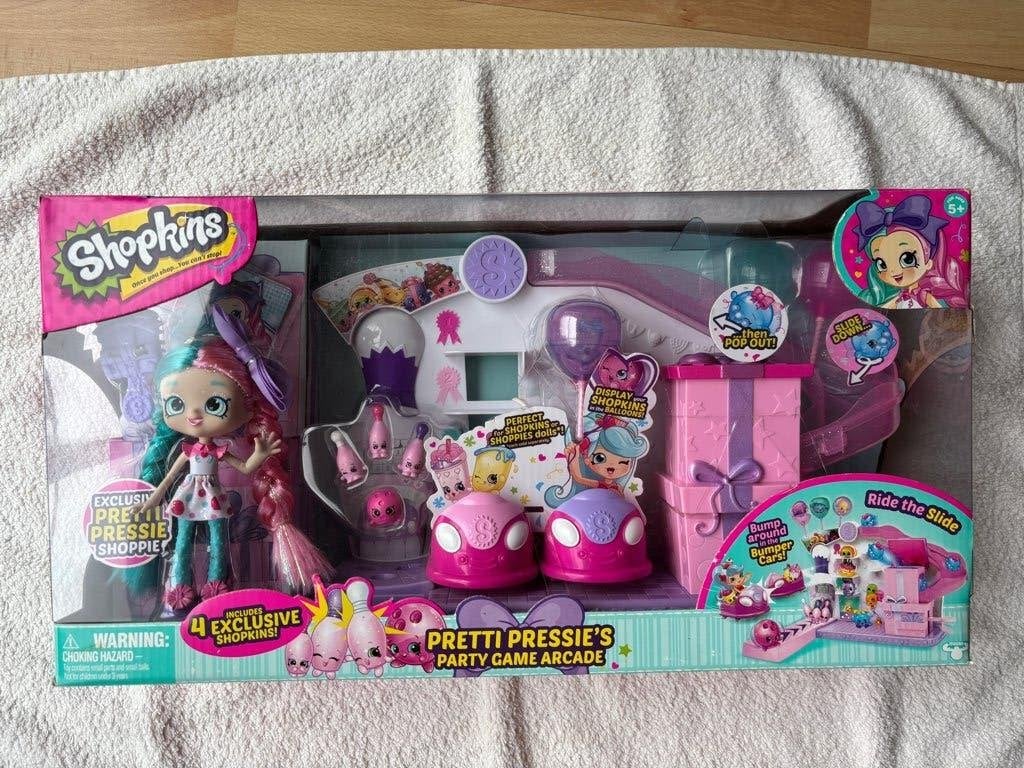 Shopkins Shoppies Pretti Pressie Party game arcade, Ophalen of Verzenden, Nieuw, Pop