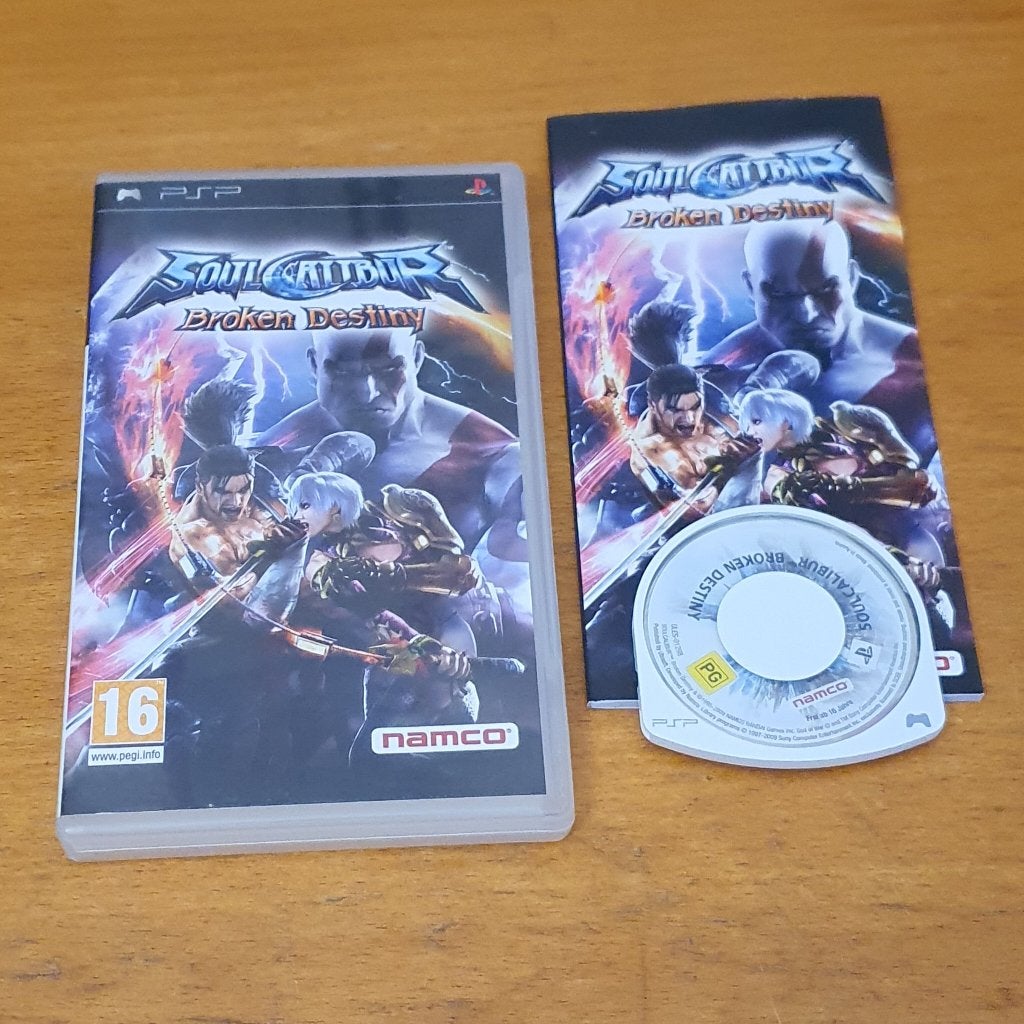PSP | Soulcalibur Broken Destiny, Spelcomputers en Games, Gebruikt, Shooter, 1 speler, Ophalen of Verzenden