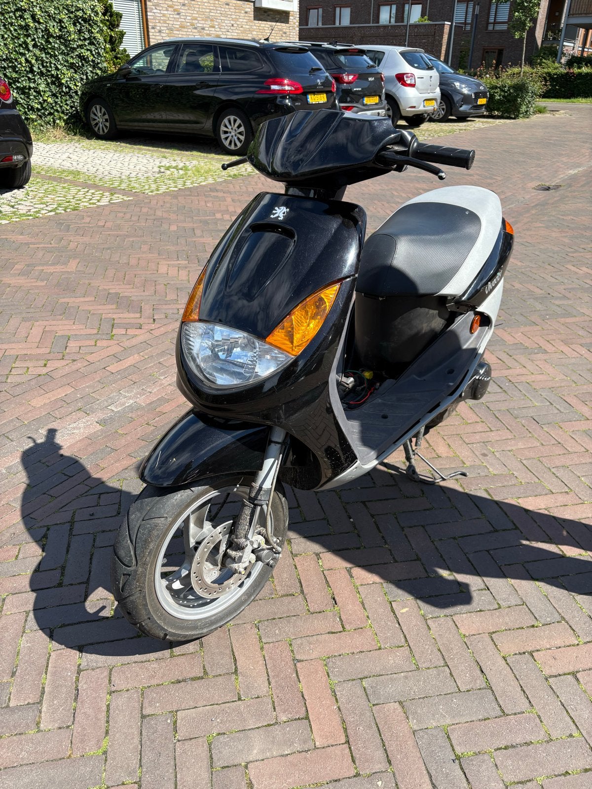 Peugeot Vivacity Scooter - Zwart/Grijs, Ophalen, Gebruikt, Maximaal 45 km/u, Overige modellen
