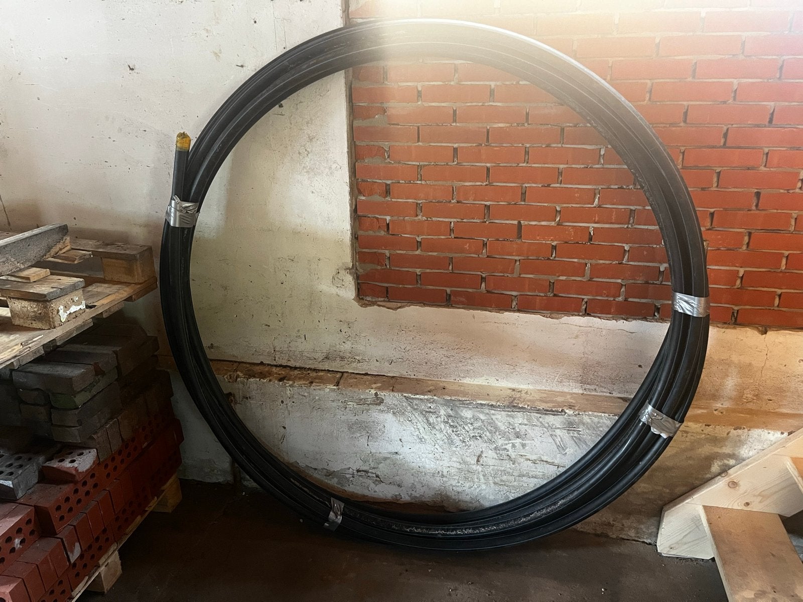 27 m1 HDPE Buis Rond 40mm - Kiwa Keurmerk - Waterleiding, Ophalen, Overige materialen, 6 meter of meer, Overige typen