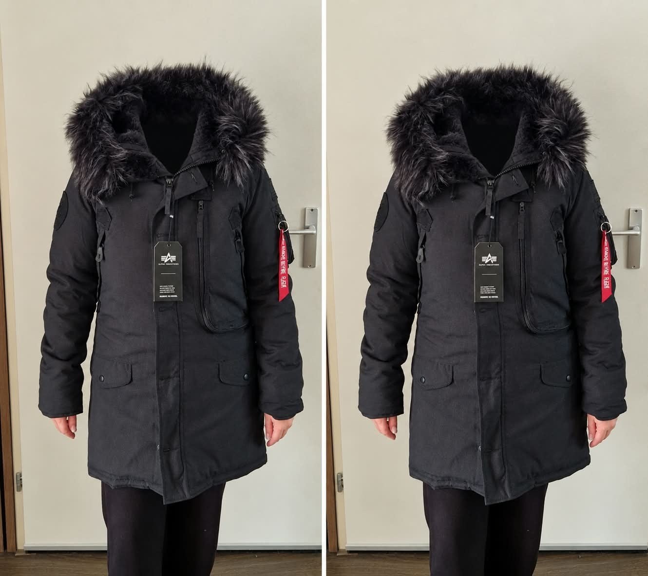 Alpha Industries Polar Jacket Wmn - Maat L, Kleding | Dames, Ophalen, Zwart, Maat 42/44 (L), Nieuw