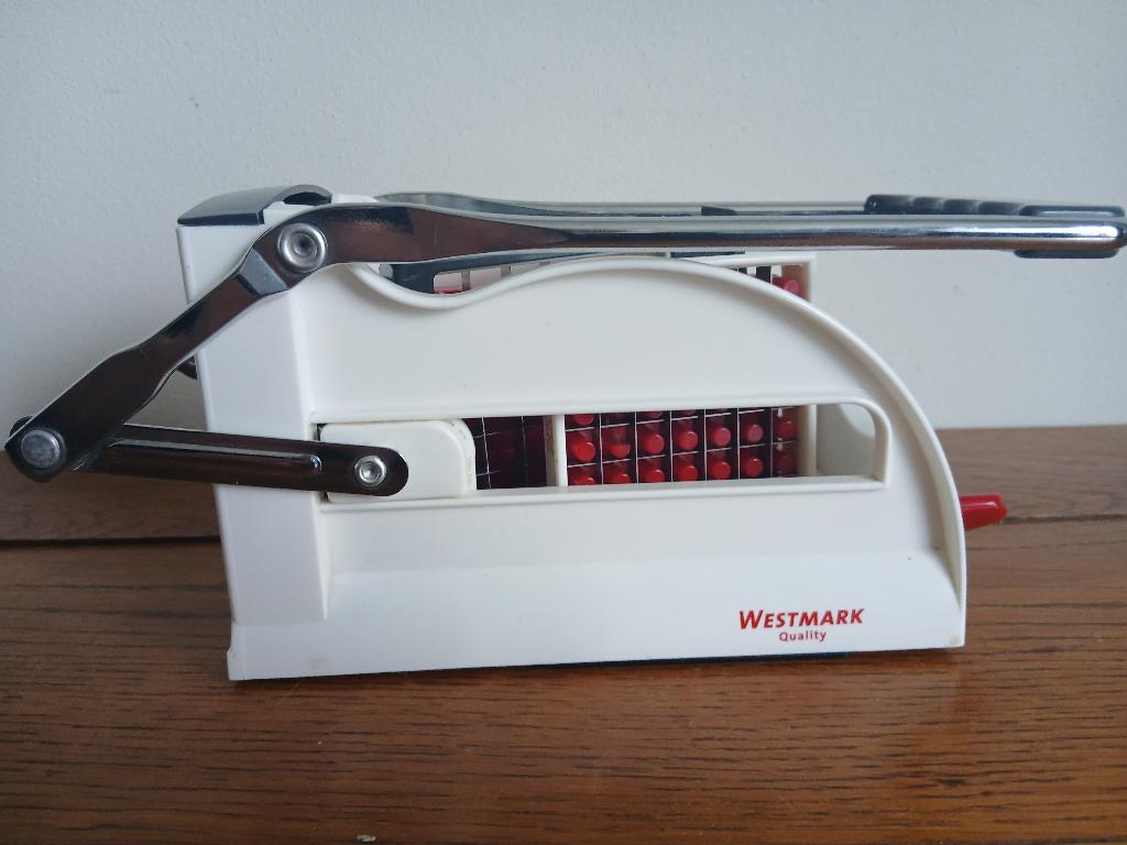 Westmark Frietsnijder East Stix met 3 snijroosters, Kunststof, Ophalen of Verzenden, Zo goed als nieuw, Snijmachine