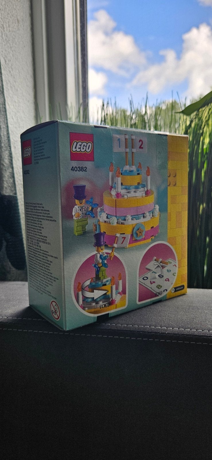 Lego 40382 Verjaardagstaart, Inclusief minifiguren, Lego, Nieuw, Ophalen of Verzenden