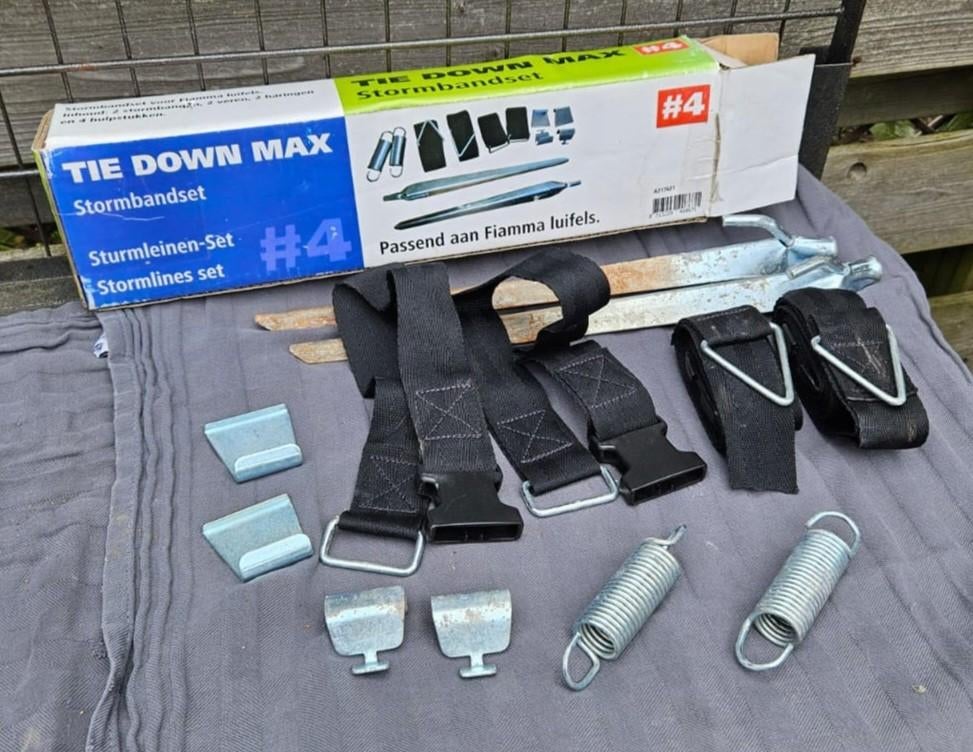 Stormband, Caravans en Kamperen, Kampeeraccessoires, Ophalen, Gebruikt
