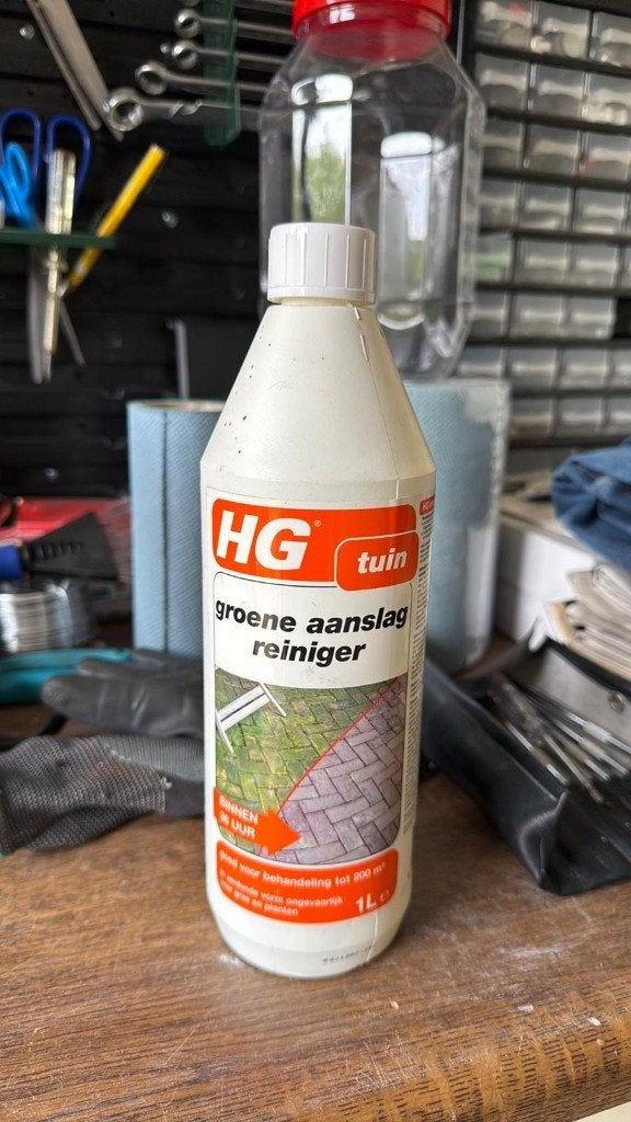 HG Groene aanslag reiniger 1L (nieuw), Tuin en Terras, Ophalen, Nieuw, Aanslagreiniger