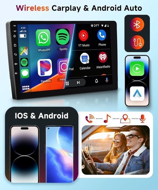 Autoradio – 2-DIN Autoradio – Touchscreen Radio, Corvance B.V., Verzenden, Nieuw, Corvancebol@gmail.com