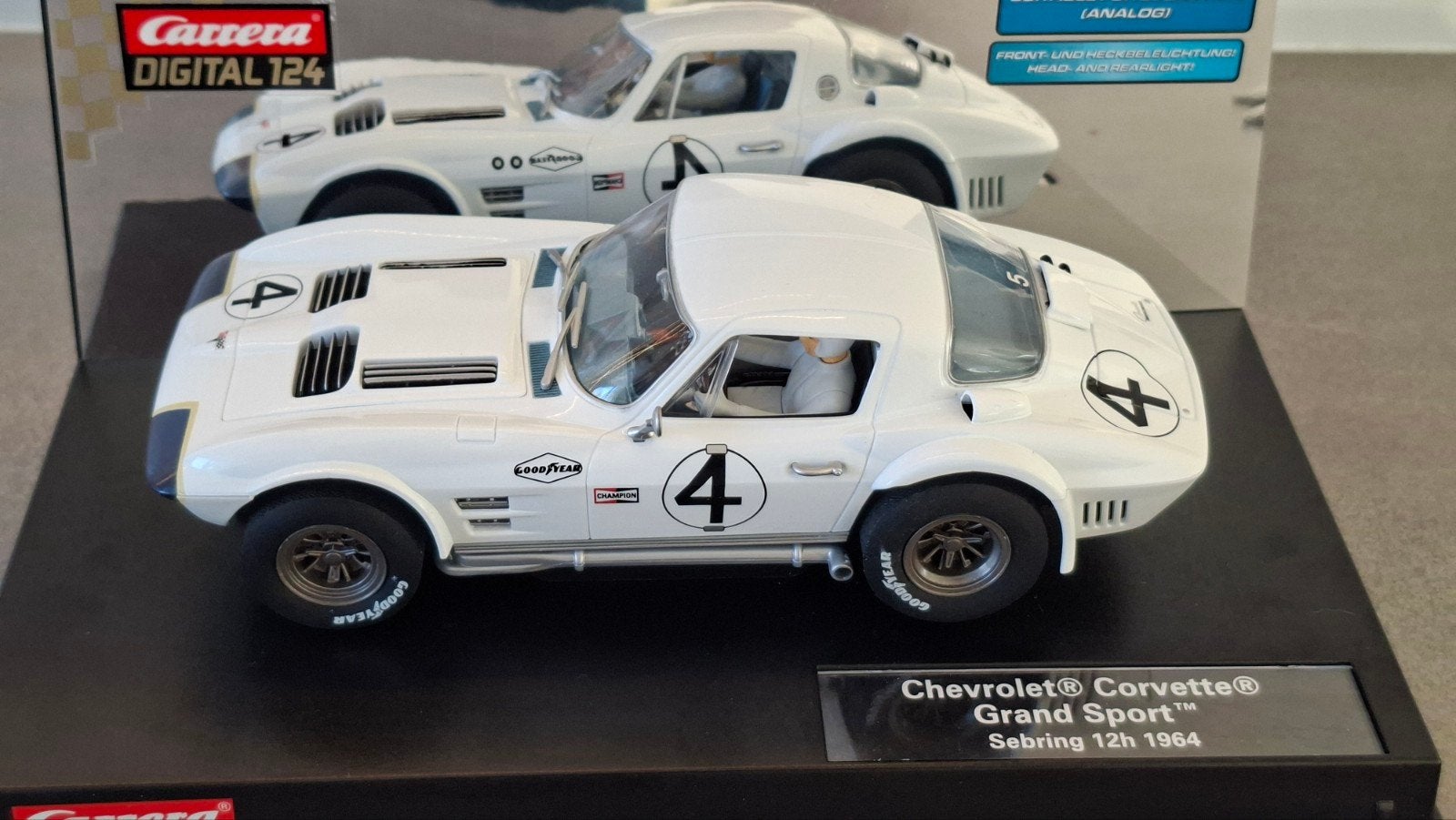 Carrera 124 digital Auto Chevrolet Corvette Grand Sport23712, Kinderen en Baby's, Ophalen of Verzenden, Zo goed als nieuw, Elektrisch