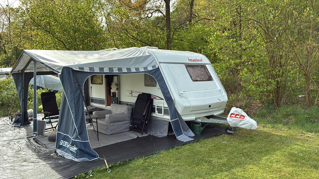 Greylook voortent omloopmaat 10, Caravans en Kamperen, Voortenten en Luifels, Gebruikt, Ophalen