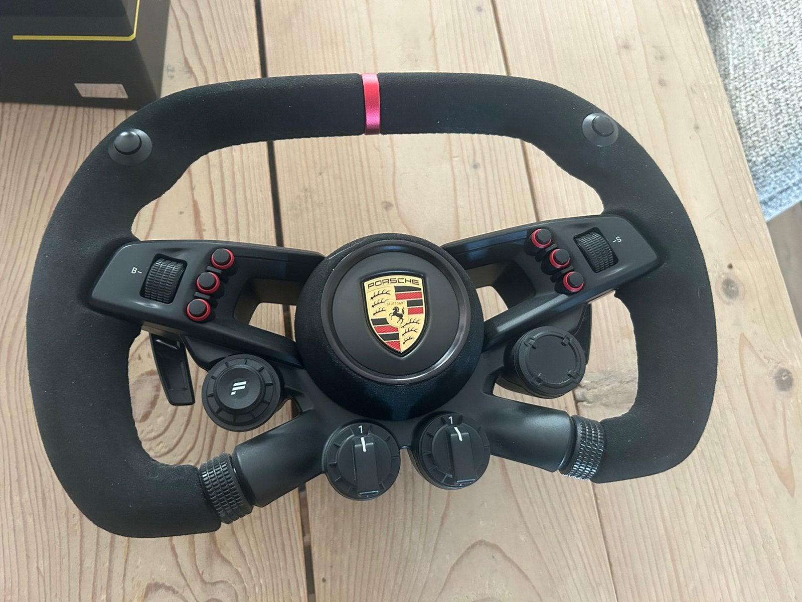 Fanatec Porsche vision GT + metalen QR2, Verzenden, Zo goed als nieuw