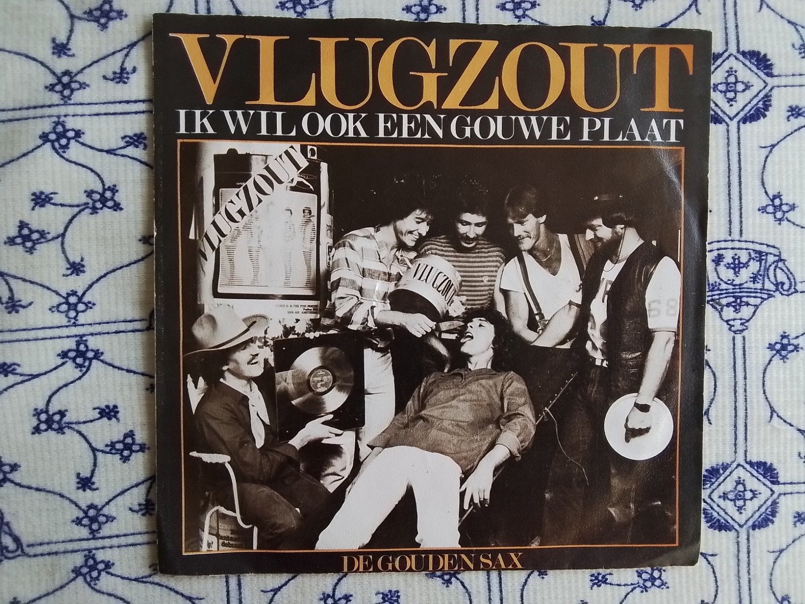 Vlugzout         Ik wil ook een gouwe plaat, Ophalen of Verzenden, Zo goed als nieuw, 7 inch, Nederlandstalig