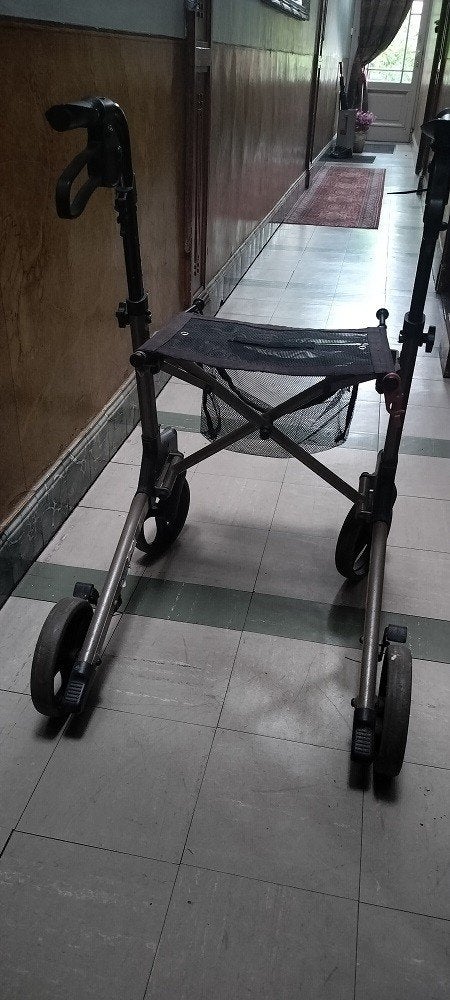 €20,- gebruikte rollator in Belgie, Diversen, Ophalen, Gebruikt