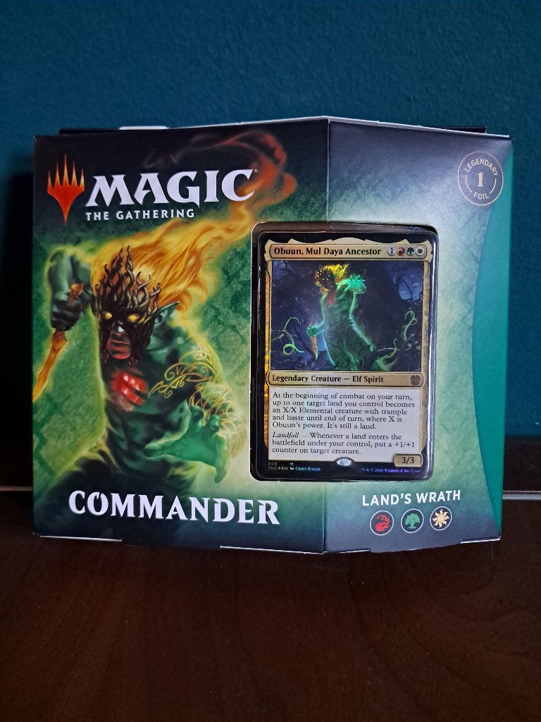Land's Wrath, Ongeopende Commander Deck, Hobby en Vrije tijd, Verzenden, Nieuw, Speeldeck