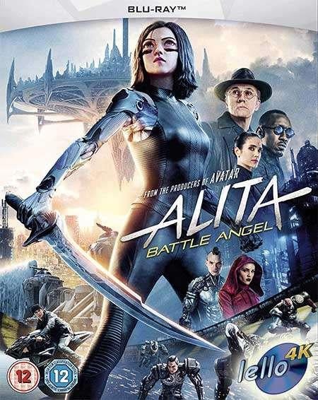 Blu-ray: Alita: Battle Angel (2019 Rosa Salazar) UK NLO, Ophalen of Verzenden, Nieuw in verpakking, Actie