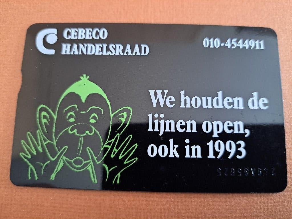 TELEFOONKAART - NEDERLAND - RCZ 365 CEBECO, Verzamelen, Verzenden, Nederland