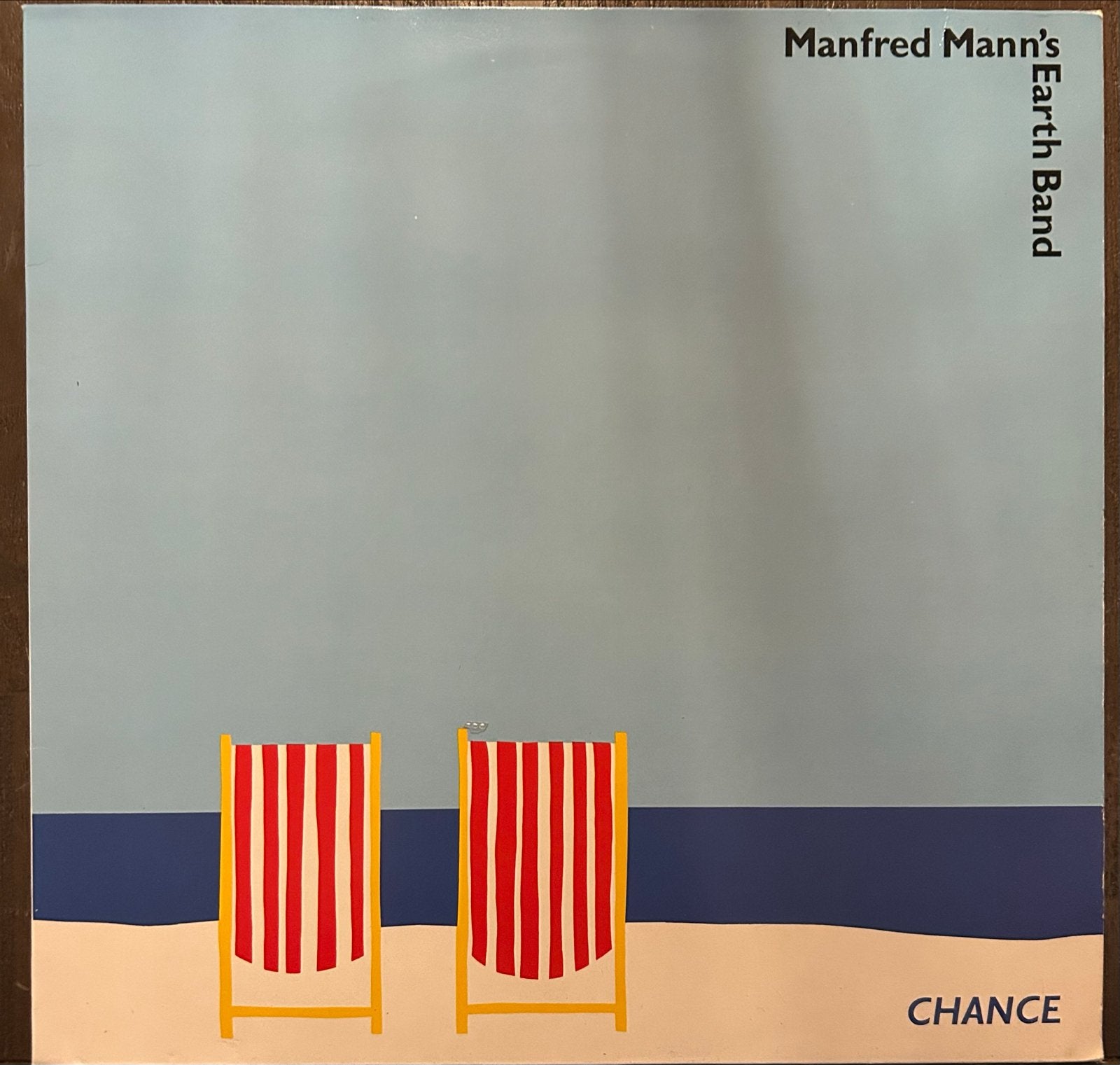 Manfred Mann's Earth Band - Chance LP (1980), LP, Ophalen of Verzenden, 12 inch, Progressive Rock