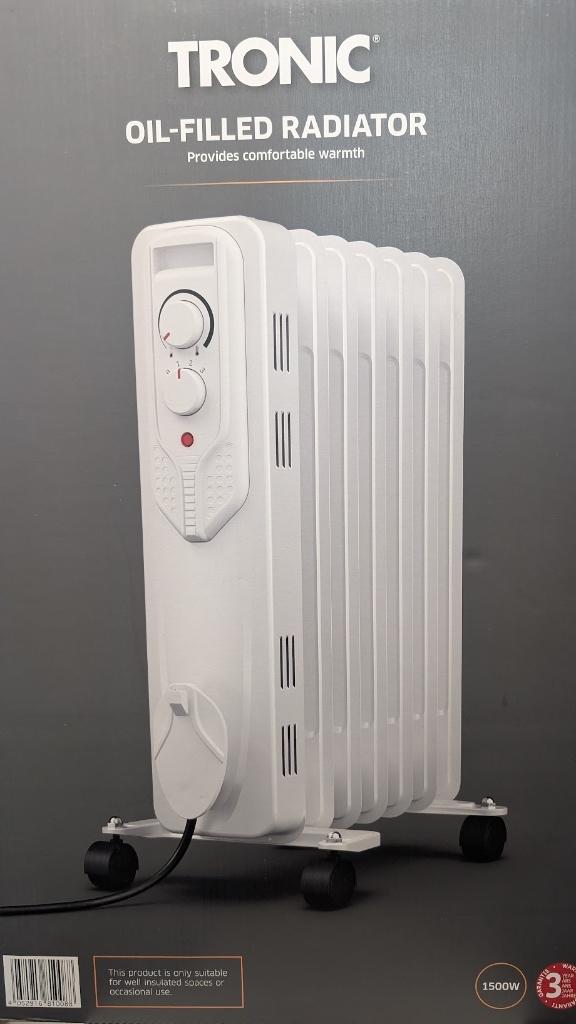 elektrische radiator bijverwarming, Ophalen of Verzenden, Nieuw