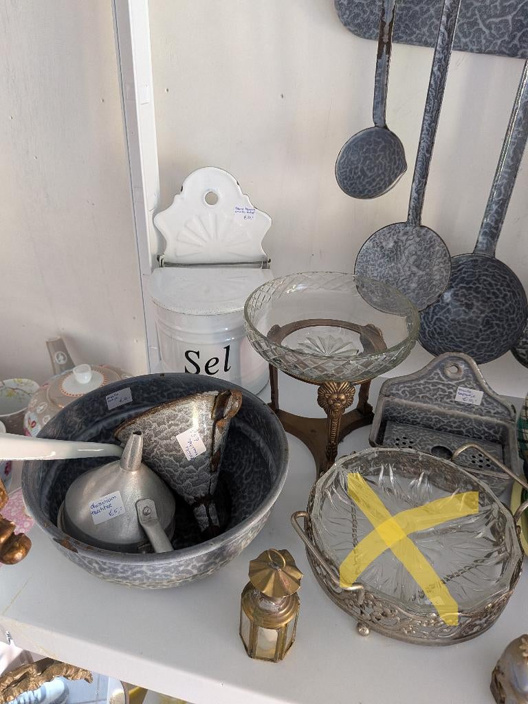 Spullen voor rommel/brocante/antiek markt, Ophalen, Gebruikt