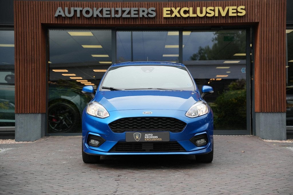 Ford Fiesta 1.0 EcoBoost ST-Line Stuurverw. Cruise Clima Get, Gebruikt, Euro 6, 1064 kg, Blauw