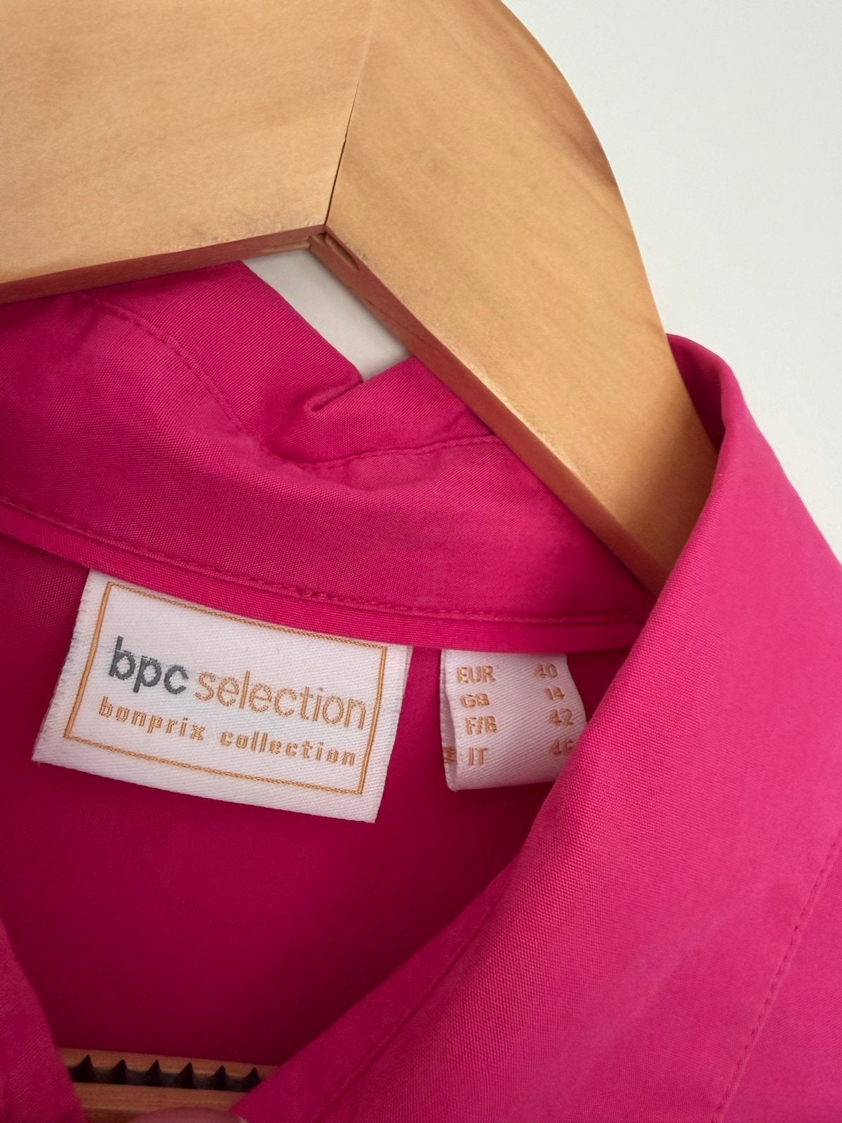 Roze jurk met ceintuur en borduursel - BPC Selection, Maat 38/40 (M), Ophalen of Verzenden, Zo goed als nieuw, Roze