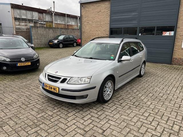 Saab 9-3 Sport Estate 1.9 TID Vector//Apk 12-2026, Voorwielaandrijving, Gebruikt, Zwart, 4 cilinders