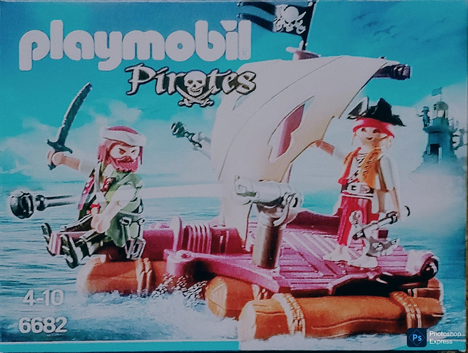 Pirates Piratenvlot 6682, Ophalen of Verzenden, Gebruikt, Complete set