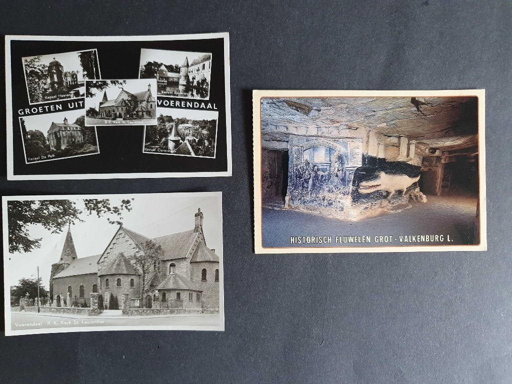 ansicht collectie VOERENDAAL (3x), Ophalen of Verzenden, Voor 1920, Limburg