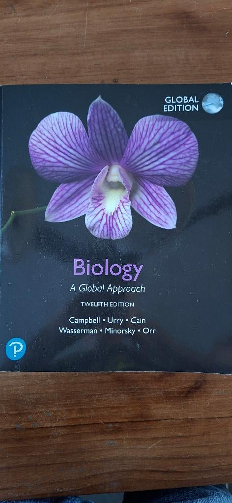 Biology: A Global Approach - 12th Edition - Campbel, Ophalen, Diverse auteurs, HBO, Zo goed als nieuw