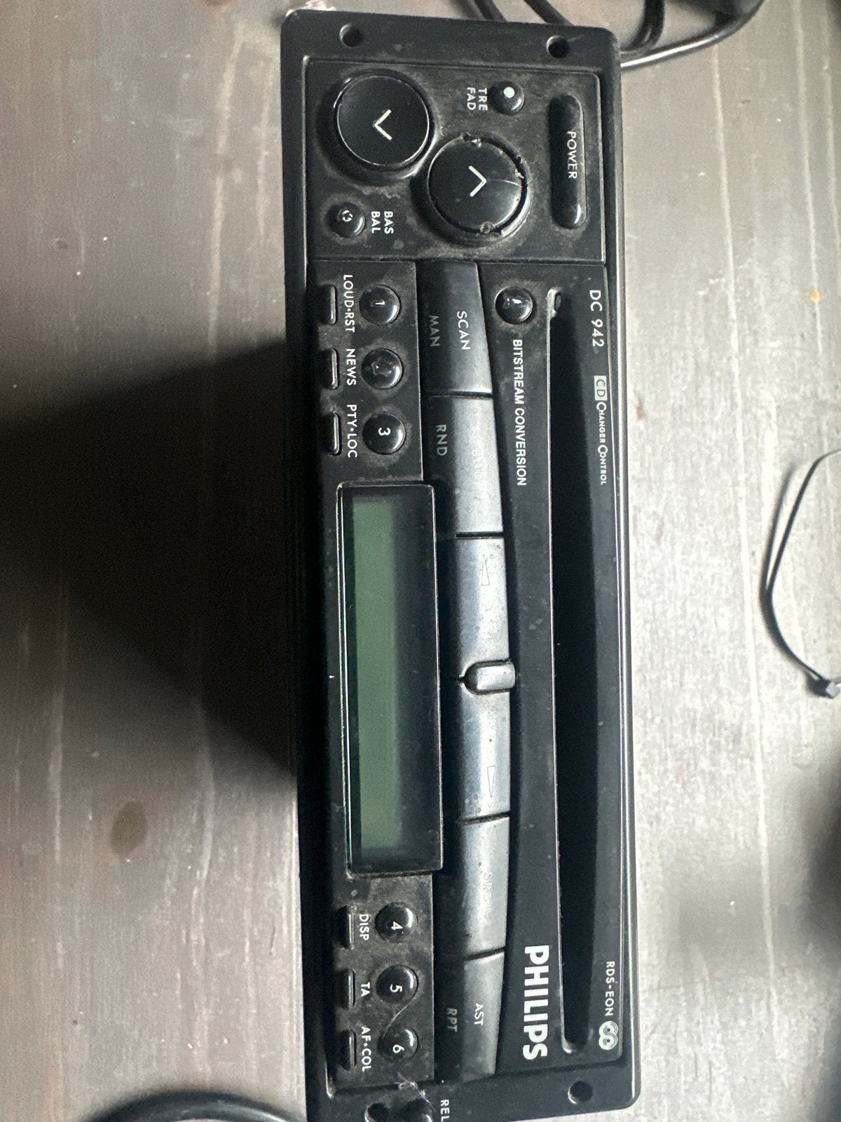 Philips DC 942 Autoradio met CD-speler, Ophalen of Verzenden, Gebruikt