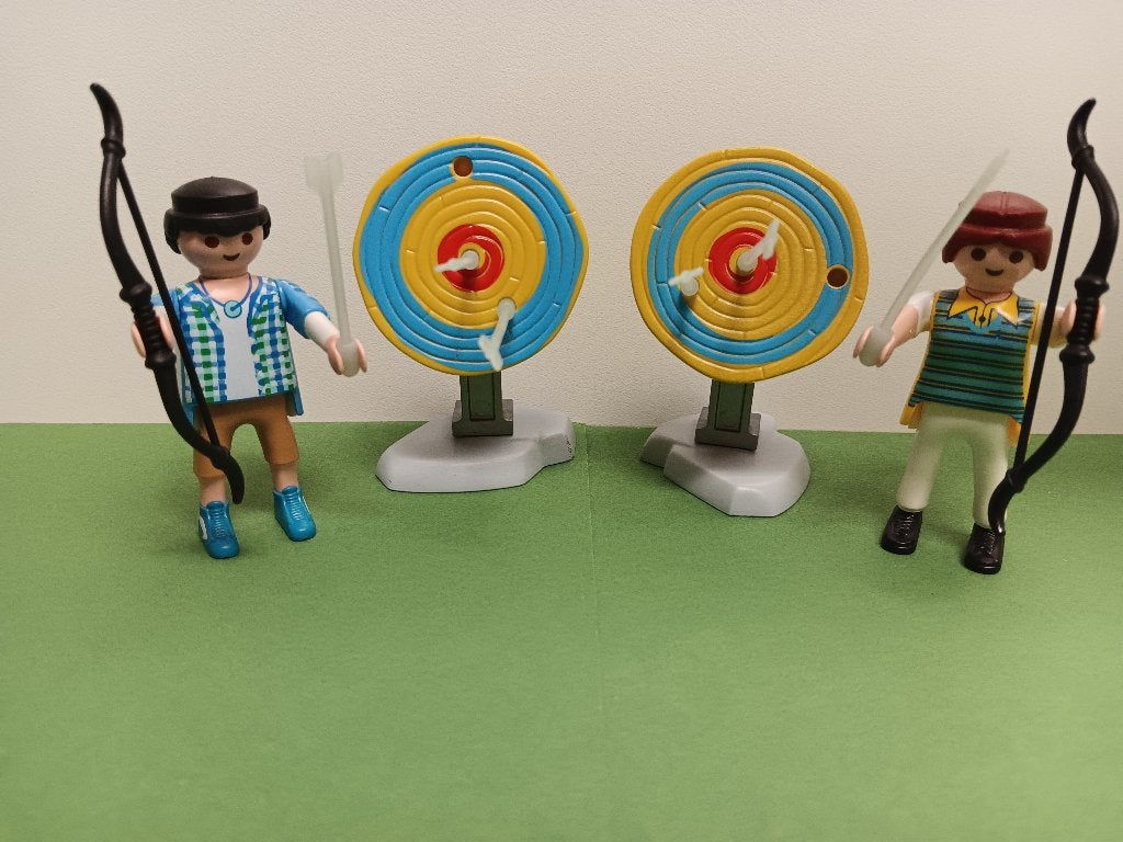 Playmobil Boogschutter Poppetjes Onderdelen p. stuk 2,50, Kinderen en Baby's, Speelgoed | Playmobil, Verzenden, Gebruikt, Losse onderdelen