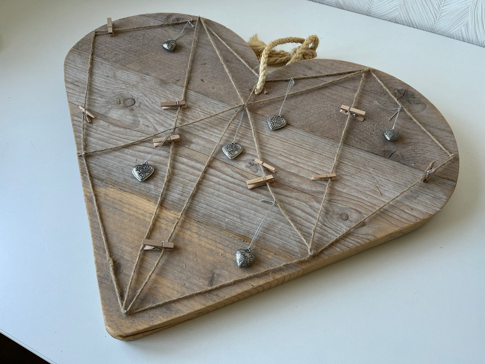 Houten hart decoratie - Gratis af te halen, Ophalen, Hout, Gebruikt, Landelijk