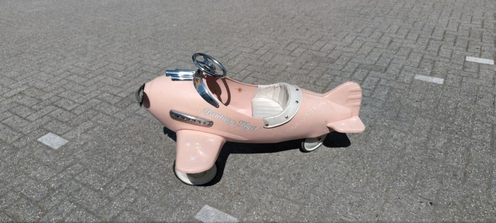 Prachtige Morgan Cycle "Fantasy Flyer" Trapauto – Roze, Ophalen, Gebruikt, Trapvoertuig