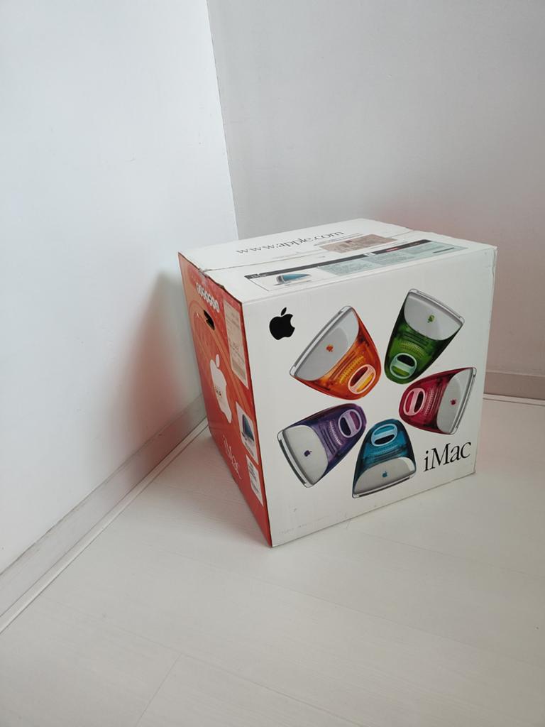 Apple iMac G3 Blueberry (333 MHz, 64MB RAM) in doos, Ophalen, Gebruikt, Minder dan 4 GB, HDD