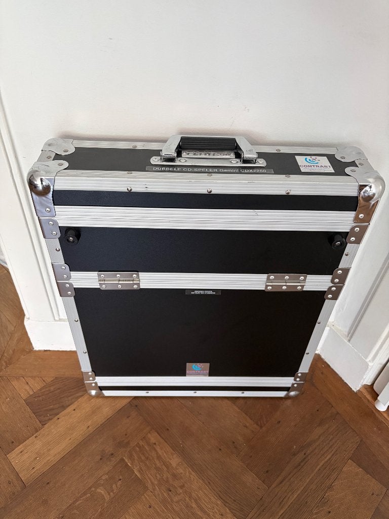 Dubbele cd-speler met pitch en flightcase, Audio, Tv en Foto, Cd-spelers, Ophalen of Verzenden, Gebruikt, Overige merken