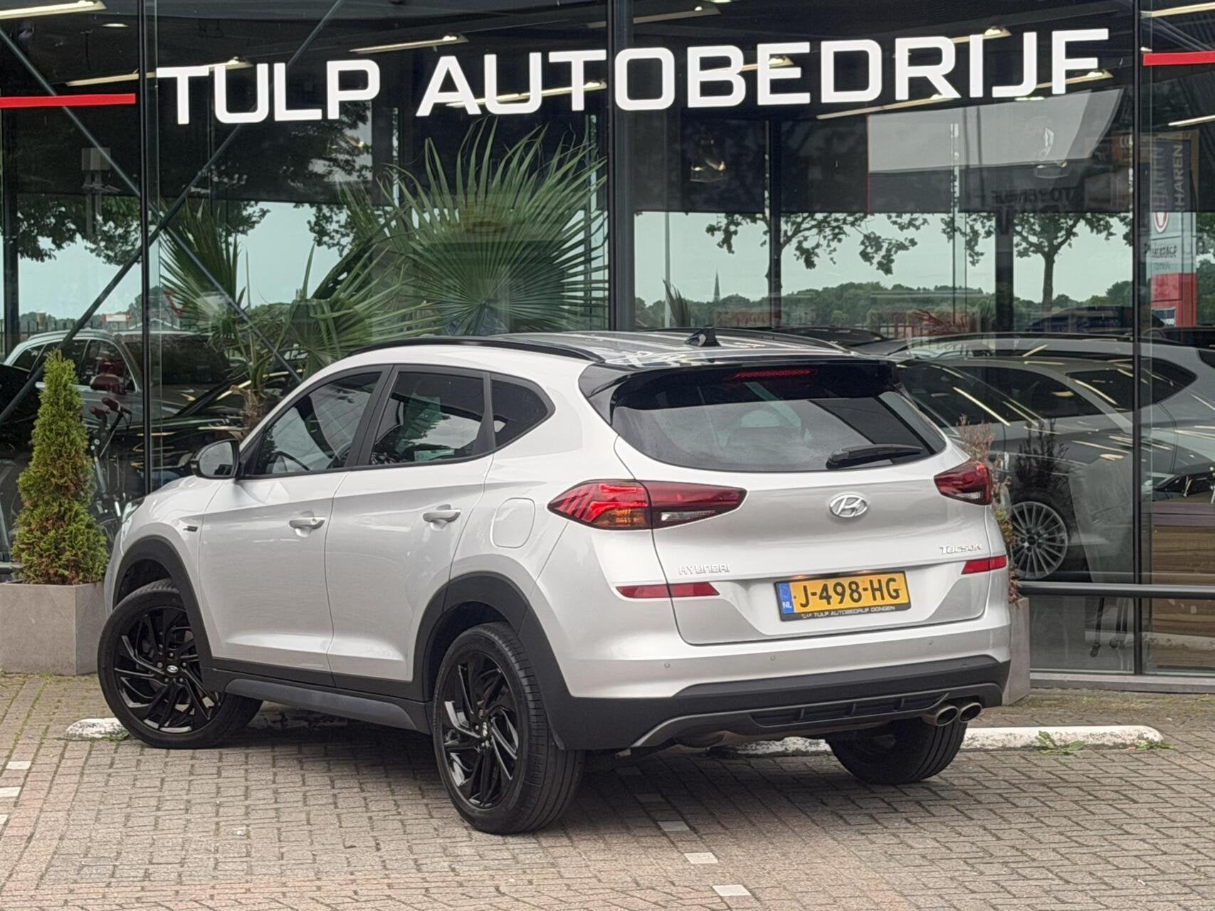 Hyundai Tucson 1.6 T-GDI N-Line 2020 Leder/Alcant 11210km, Dealer onderhouden, Gebruikt, 4 cilinders, Origineel Nederlands