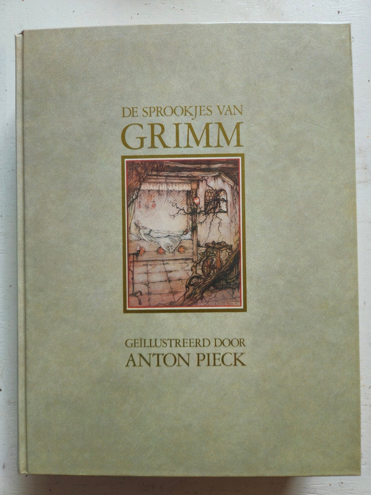 De Sprookjes van Grimm - Geïllustreerd door Anton Pieck, Boeken, Ophalen of Verzenden, Gelezen, Gebroeders Grimm