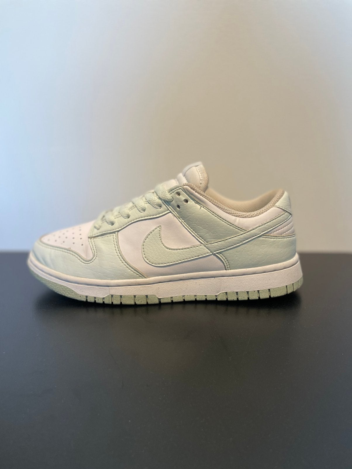Nike Dunk Low Mint Green  • weinig gedragen• 38,5, Overige kleuren, Verzenden, Sneakers of Gympen, Zo goed als nieuw