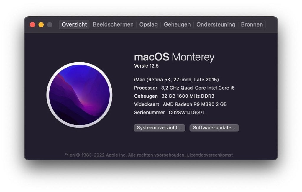 Apple iMac 27-inch Retina 5K (Late 2015) 32GB RAM - 1TB i5, Computers en Software, Ophalen, 27-inch Retina 5K, 32 GB, HDD