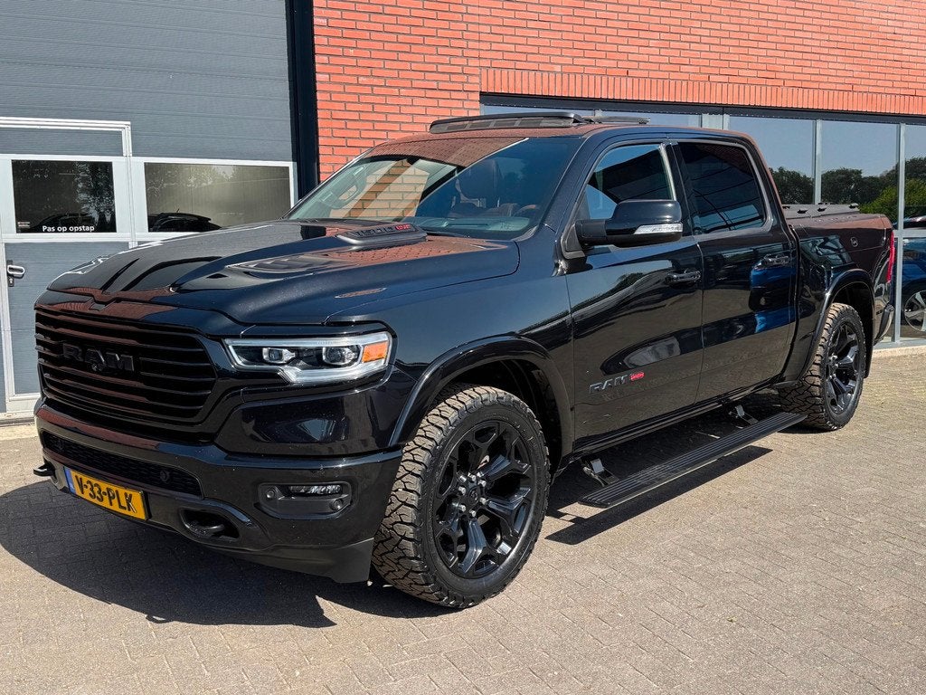 Dodge DODGE RAM 1500 E-TORQUE Hemi 5.7 Longhorn, Auto's, Automaat, Gebruikt, 5654 cc, Zwart