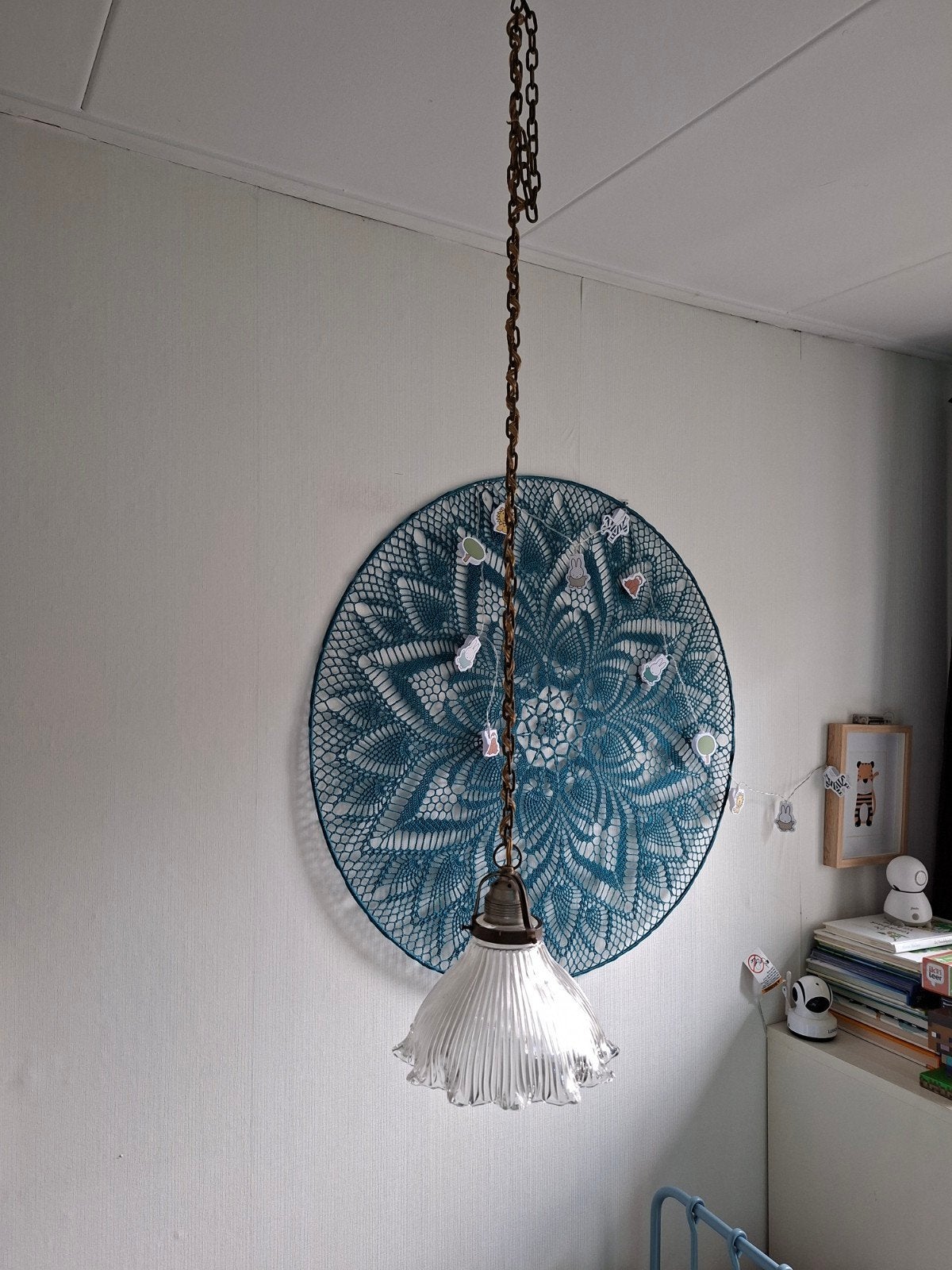 Hanglamp, Ophalen