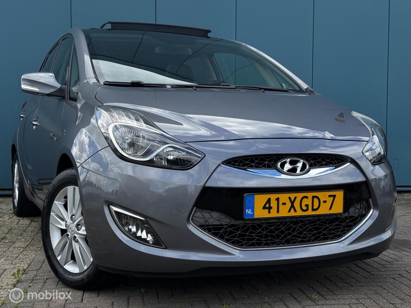 Hyundai ix20 1.6i i-Catcher Climate Control Panoramadak Lede, Auto's, Hyundai, Voorwielaandrijving, Euro 5, 125 pk, Gebruikt