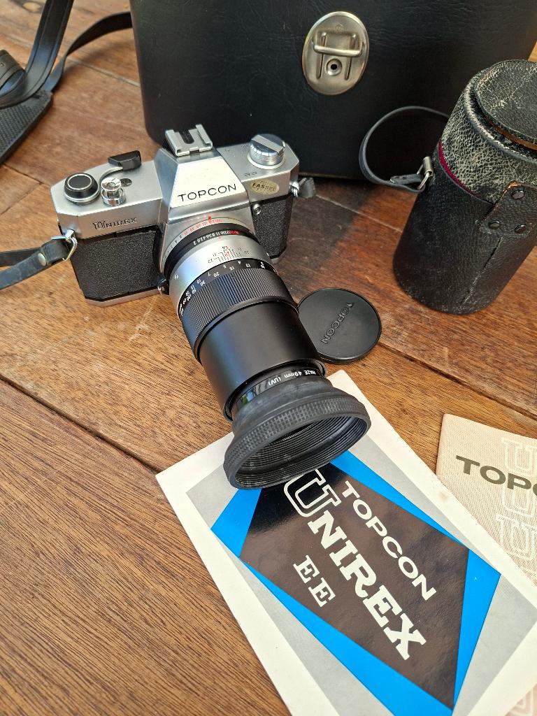 TOPCON UNIREX, Ophalen of Verzenden, Niet werkend, Spiegelreflex, Overige Merken