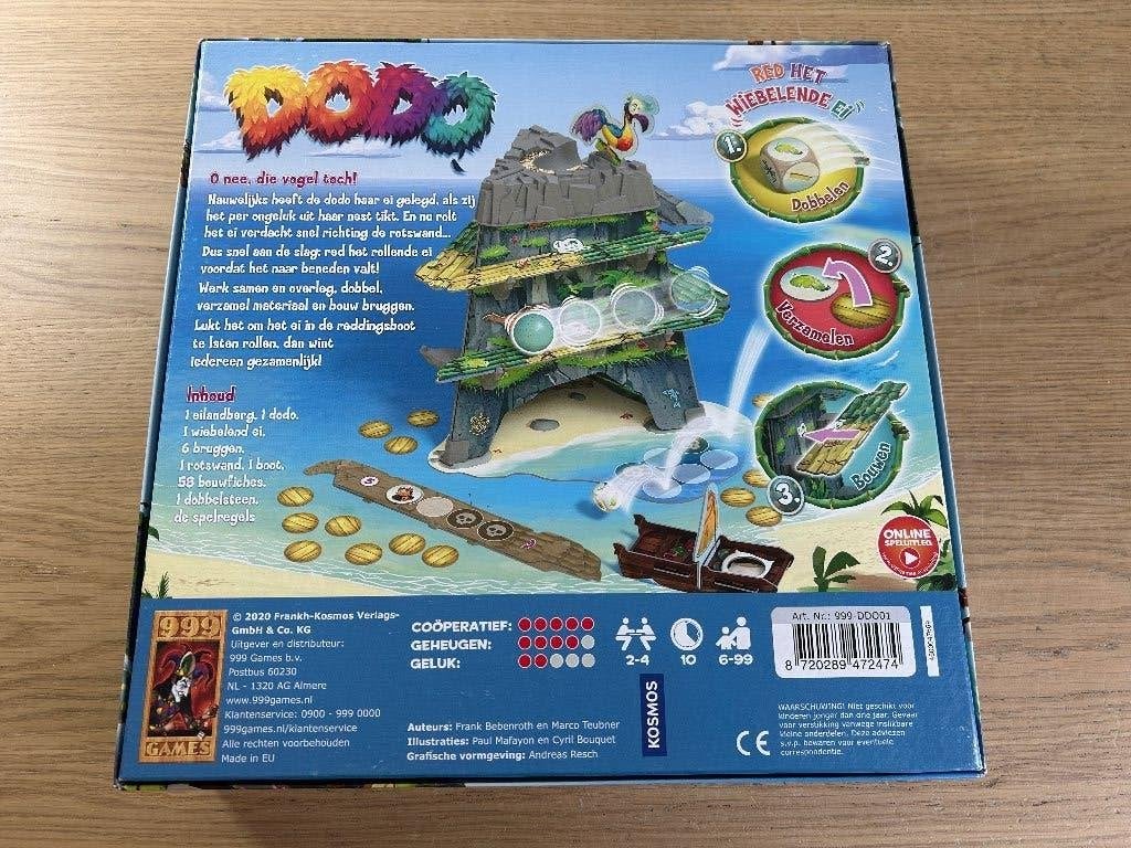 Dodo Bordspel 999 Games, Ophalen of Verzenden, Zo goed als nieuw