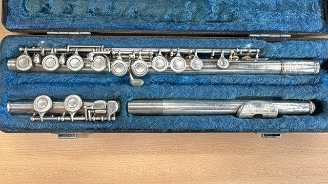 Gebruikte Dwarsfluit Yamaha Sterling Zilver, Gebruikt, -, -, Dwarsfluit of Piccolo